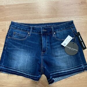Articles of Society size 27 NWT short jean shorts